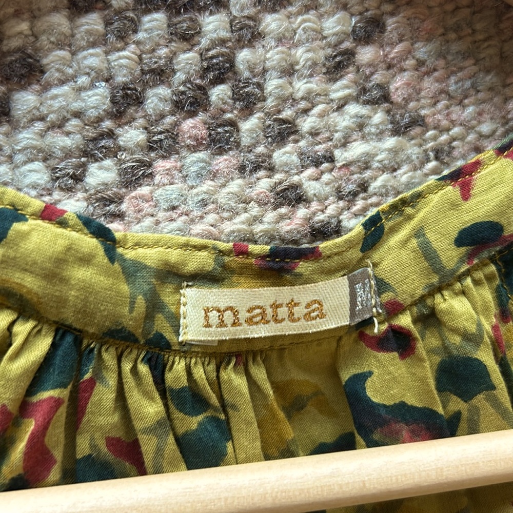 Matta dress. Size M. New, no tags.